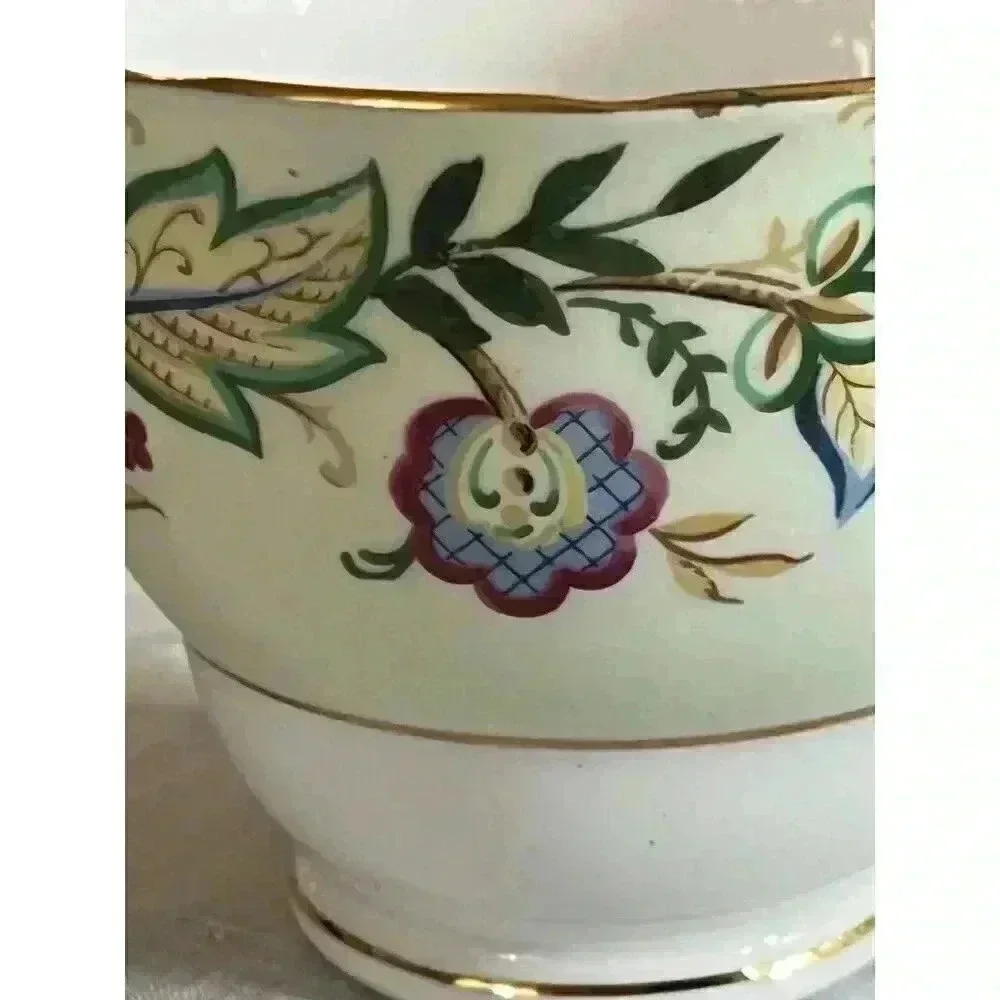 Colclaugh Bone ChinaTeacup pale‎ green
